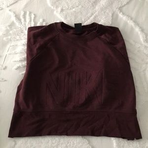 Nike Dri Fit Crop Crewneck